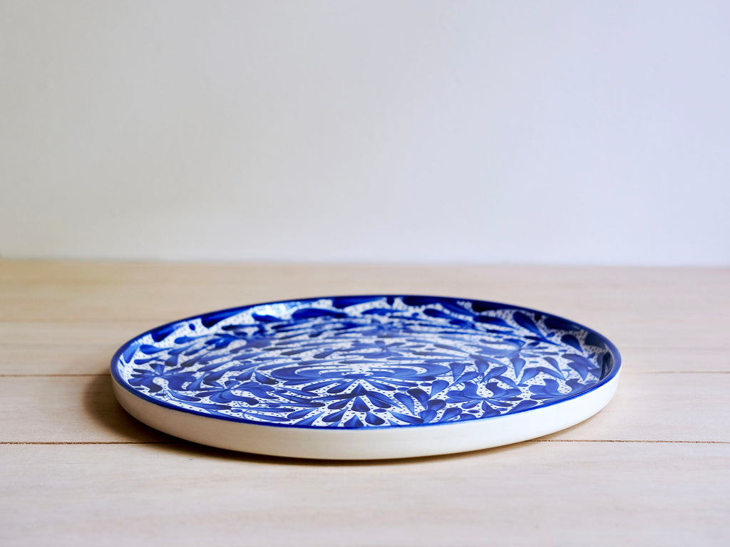 handpainted serving platter