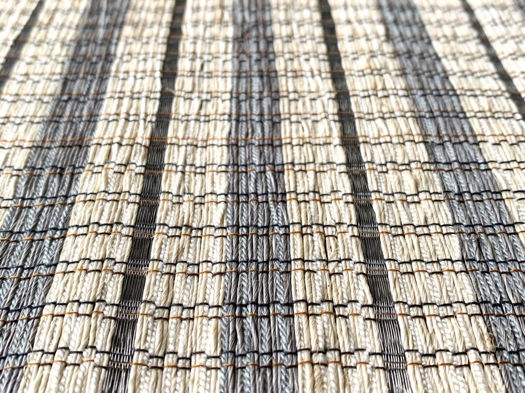 detail of handwoven placemat