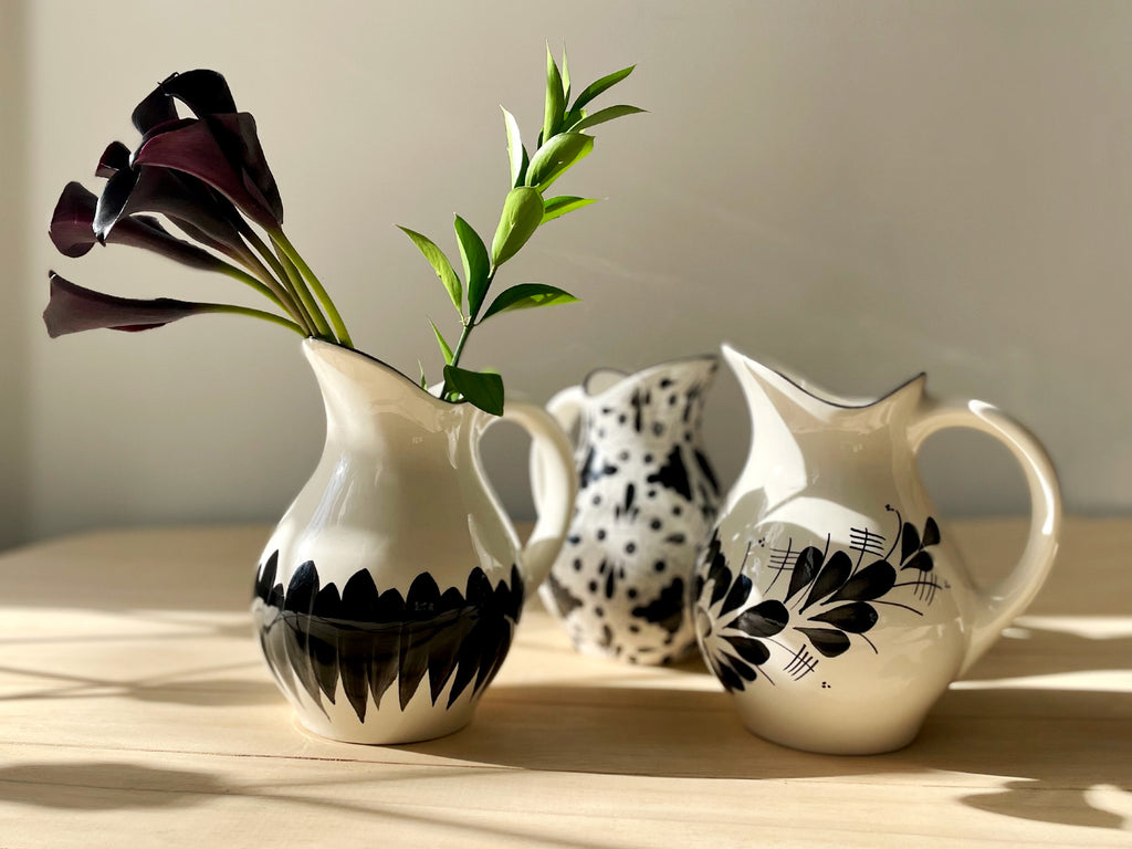 decorative water pitcher