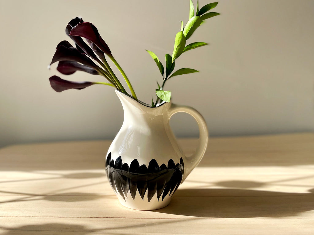 ceramic decorative pitcher