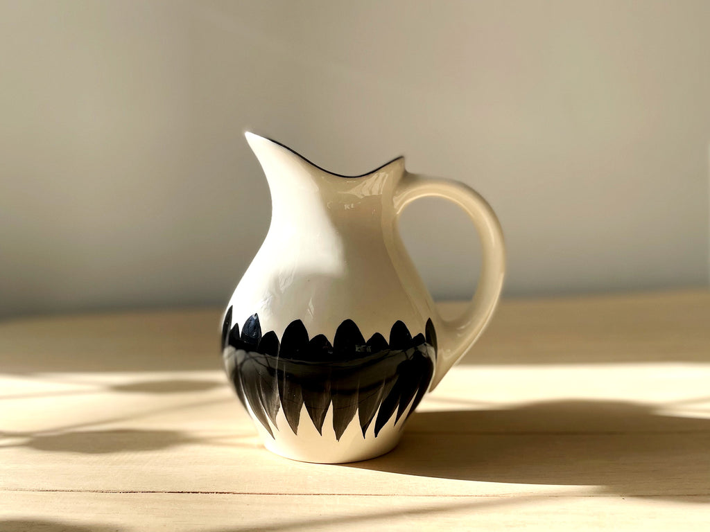 decorative ceramic pitcher